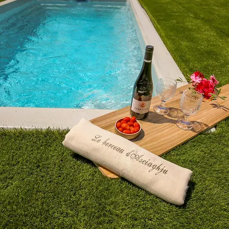 Le Berceau D'asciaghju Palombaggia - Acces Et Piscine Privee Apartmán
