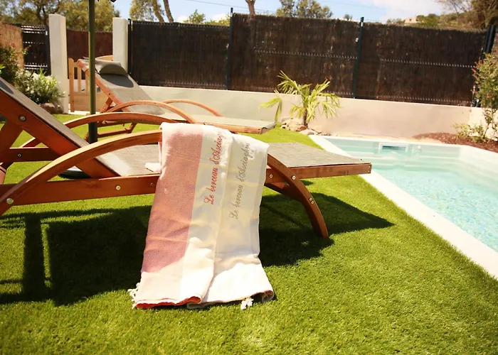 Le Berceau D'asciaghju Palombaggia - Acces Et Piscine Privee Apartment
