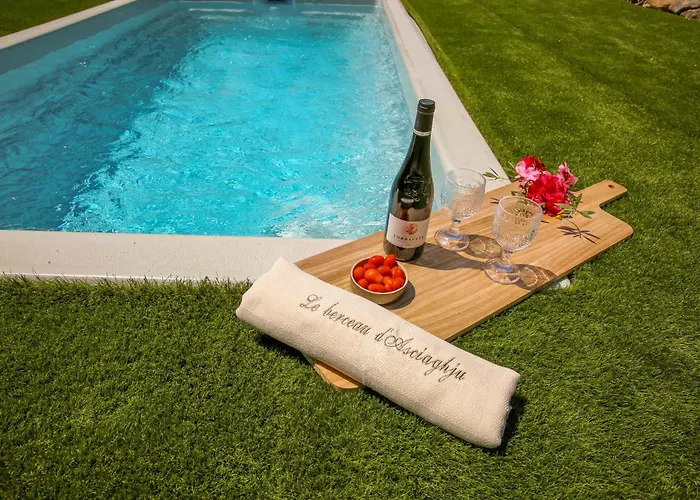 Le Berceau D'asciaghju Palombaggia - Acces Et Piscine Privee Apartment